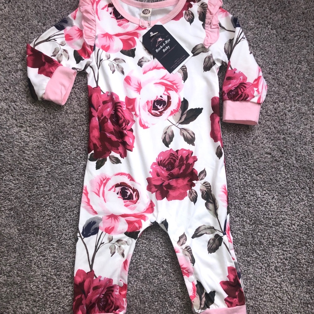 Flower Onesie